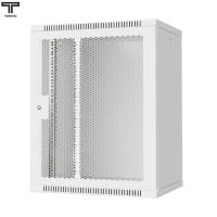 ТЕЛКОМ TL-15.6.4-П.7035Ш Шкаф настенный 15U 600x450x757мм (ШхГхВ) телекоммуникационный 19", дверь перфорированная, цвет серый (RAL7035Ш) (4 места)