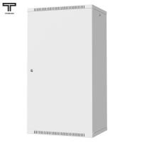 ТЕЛКОМ TL-22.6.4-M.7035Ш Шкаф настенный 22U 600x450x1070мм (ШхГхВ) телекоммуникационный 19", дверь металлическая, цвет серый (RAL7035Ш) (4 места)