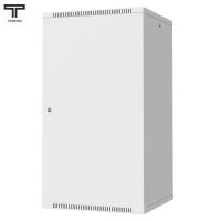ТЕЛКОМ TL-22.6.6-M.7035Ш Шкаф настенный 22U 600x600x1070мм (ШхГхВ) телекоммуникационный 19", дверь металлическая, цвет серый (RAL7035Ш) (4 места)