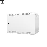 ТЕЛКОМ TL-6.6.3-M.7035Ш Шкаф настенный 6U 600x350x356мм (ШхГхВ) телекоммуникационный 19", дверь металлическая, цвет серый (RAL7035Ш)