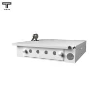 ТЕЛКОМ КН-4-FC/ST (мини) Кросс оптический настенный на 4 порта FC/ST (ложемент для гильз КДЗС на 16 волокон - 1шт, сменная планка на 8 FC/ST - 1шт, без пигтейлов и проходных адаптеров, без КДЗС)