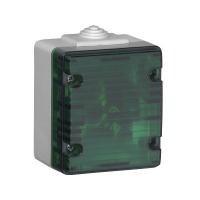 Efapel 48361 CBV Рассеиватель для сигнальной лампы (большая), белый/зеленый, Серия 48 WATERPROOF (IP 65) влагозащищенная