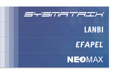 производители lanbi, sysmatrix, efapel, neomax