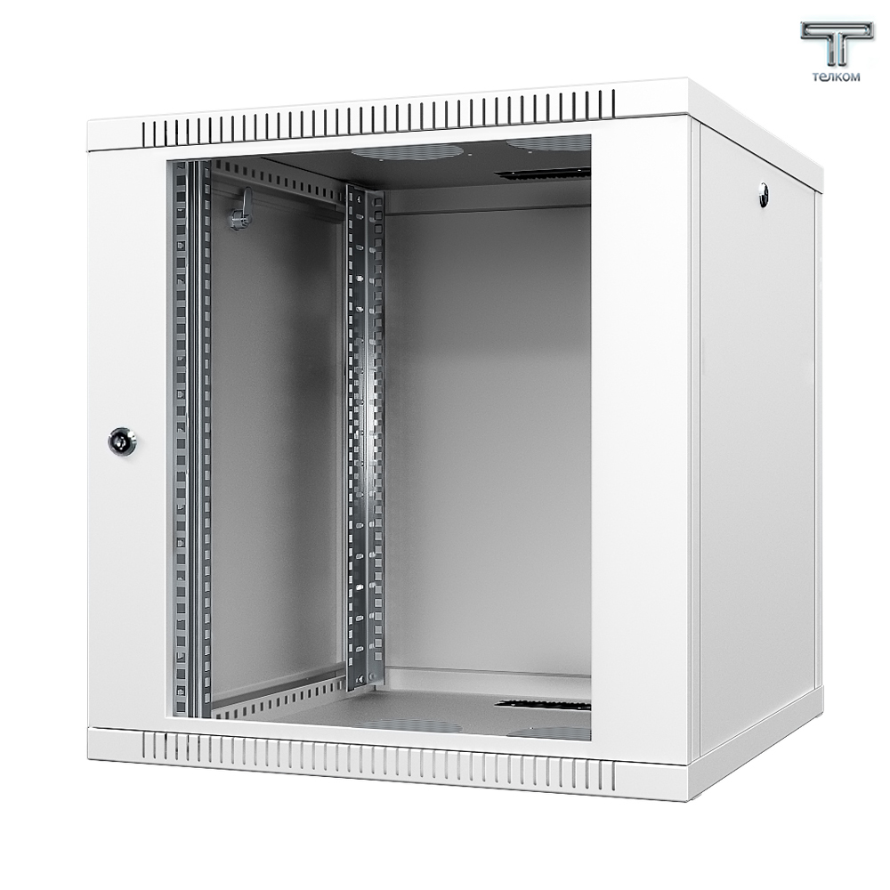 Настенный монтажный шкаф ТЕЛКОМ 12U 600x600мм