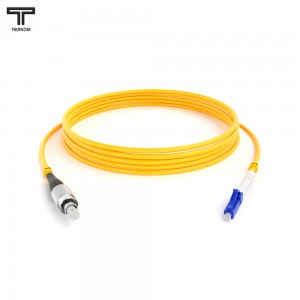 FC-LC OS2 simplex 9/125 желтый