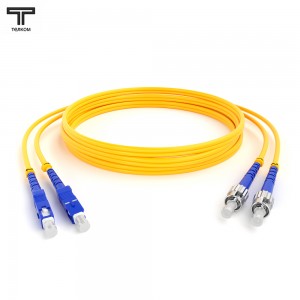 SC-ST OS2 duplex 9/125 желтый