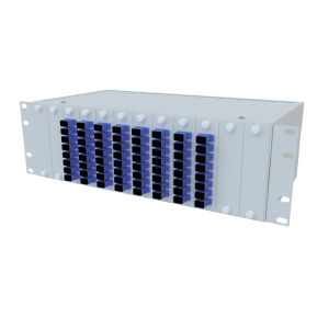 Кроссы оптические 19″ на 64 порта укомплектованные (SC, LC, FC, ST)