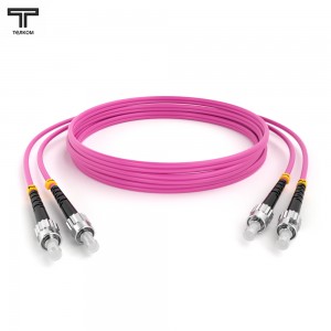 ST-ST OM4 duplex 50/125 маджента