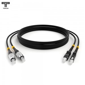 FC-SC OM3 duplex 50/125 черный