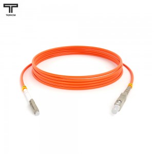 LC-SC OM2 simplex 50/125 оранжевый