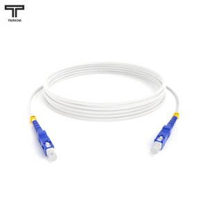 SC-SC G.657A1 simplex 9/125 белый