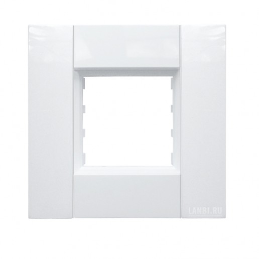 Efapel 10950 ABR Модульный суппорт для монтажа механизмов 45х45 в короба с крышкой 75 мм (110х50, 90х50, 185х50)