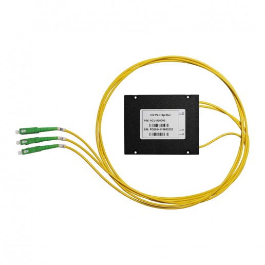 Сплиттер PLC, 1х2, 3.0mm, 1м, 1260-1650 оконцованный SC/APC