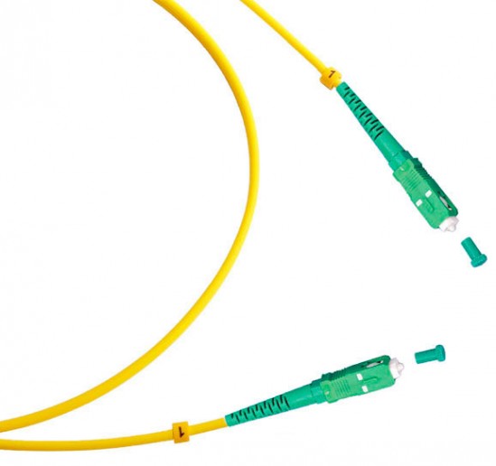 Cabeus FOP(s)-9-SC/APC-SC/APC-20m Шнур оптический simplex SC/APC-SC/APC 9/125 sm 20м LSZH