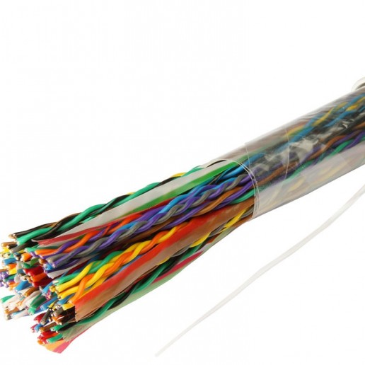 Cabeus UTP-50P-Cat.5-IN-LSZH Кабель витая пара UTP (U/UTP), категория 5, 50 пар (24 AWG), одножильный (solid), LSZH, нг(А)-HF