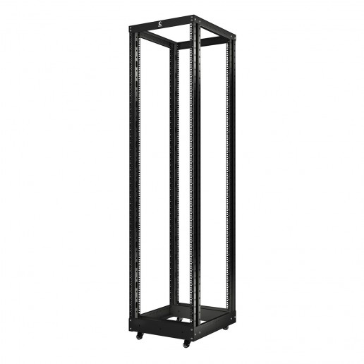 Cabeus RA-47U-1000-BK Открытая стойка 19", 47U, двухрамная, усиленная, цвет черный
