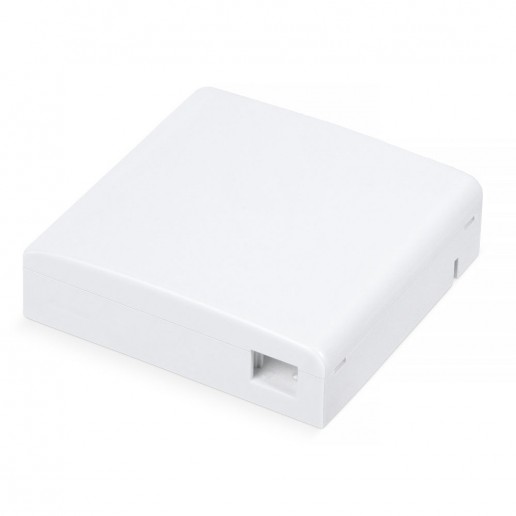 ТЕЛКОМ RS-02 Абонентская оптическая розетка под 1 порт SC/DLC (размер 90x90x16мм) (без пигтейлов и проходных адаптеров)