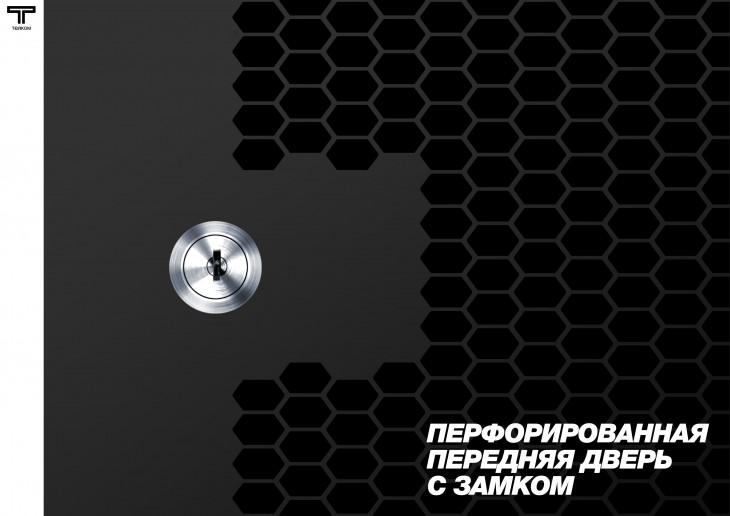 ТЕЛКОМ TL-6.6.3-П.9005МА Шкаф настенный 6U 600x350x356мм (ШхГхВ) телекоммуникационный 19", дверь перфорированная, цвет черный (RAL9005) (4 места)