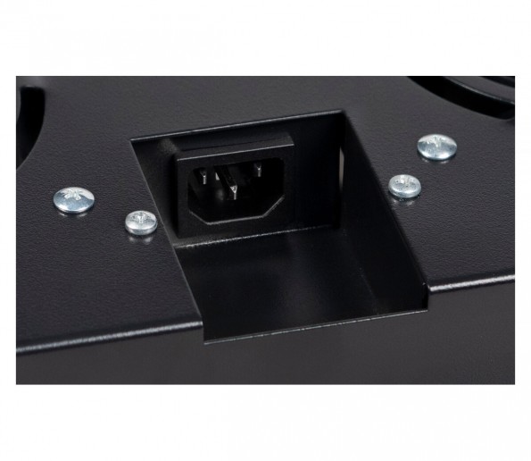 Cabeus TRAY-SC-120-BK Модуль вентиляторный с 4-я вентиляторами для установки в серверные шкафы серии ND-SC, цвет черный (RAL 9004)