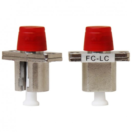 ТЕЛКОМ AD-FC-LC-SM Переходная оптическая розетка (адаптер) simplex FC/SM-LC/SM (для одномодового кабеля 9/125), корпус металл