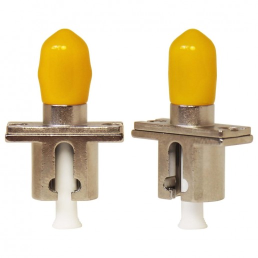 ТЕЛКОМ AD-LC-ST-SM Переходная оптическая розетка (адаптер) simplex LC/SM-ST/SM (для одномодового кабеля 9/125), корпус металл