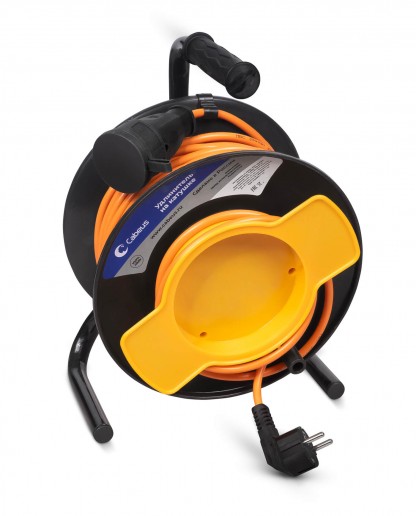Cabeus EC-GC-2.2-G-30 Удлинитель ПВС 2200 Вт 30м на садовой катушке (С/з)
