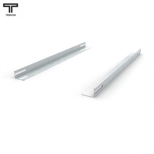 ТЕЛКОМ УН.750 Уголки направляющие (Глубина=750мм) в напольные шкафы 19" c глубиной 1000мм для установки серверного оборудования (комплект 2шт)