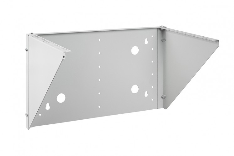 Cabeus NC-6U-V Кронштейн настенный вертикальный 19" 6U, цвет серый