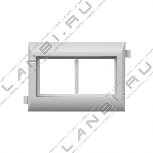 Efapel 10952 ABR Суппорт на 2 модуля 45х45 для кабельных каналов (110х50,110х34,90х50,185х50,185х65)