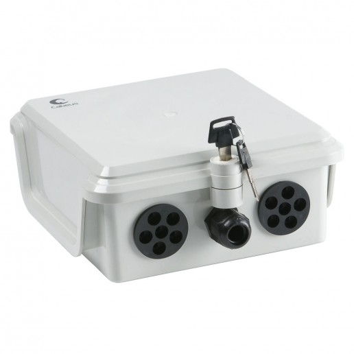 Cabeus O-DB-50P (OUT) Коробка распределительная на 50 пар,195х195х85 мм, IP 54, для улицы