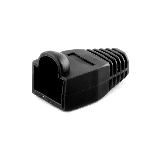 Cabeus CAP-BK Изолирующий колпачок для разъемов RJ-45, черный, d-6.1 мм