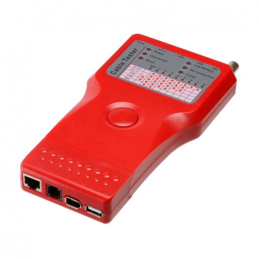 Cabeus CT-SLT-5-1 Тестер для витой пары, коаксиала, телефона, USB, 1394