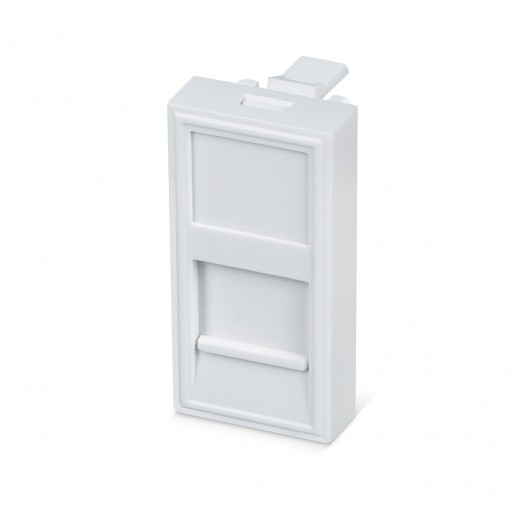 Cabeus FP-22,5-1M Вставка 45x22,5 (Mosaic) для 1 модуля формата Keystone Jack