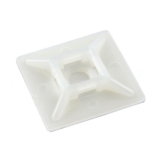 Cabeus HC-102 Самоклеящаяся площадка для крепл. стяжек (28x28 мм) (100 шт)