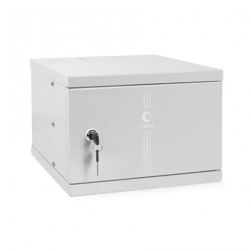 Cabeus WSC-4Um Шкаф телекоммуникационный настенный 10" 4U 326x300x225mm (ШхГхВ) дверь металл
