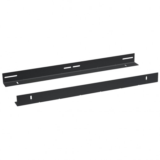Cabeus JH05-10-100KG-BK Направляющие в шкаф глубиной 1000мм для установки серверного оборудования, пара, усиленные до 100кг, цвет черный (RAL 9004)