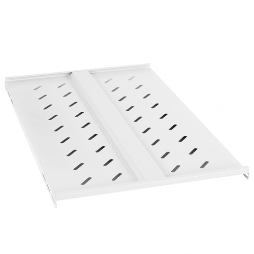 Cabeus SH-J018-FC-800m-100KG Полка 19" перфорированная глубиной 600 мм для напольных шкафов глубиной 800 мм, усиленная до 100кг
