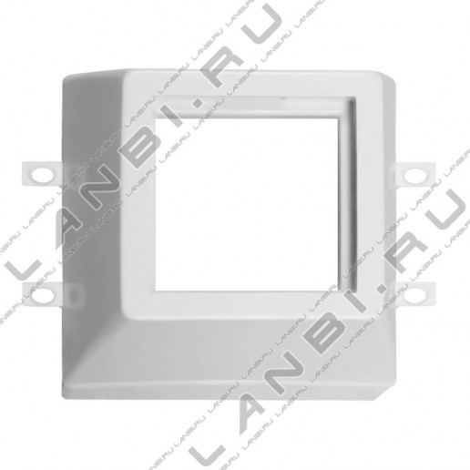 Efapel 10988 ABR Суппорт фронтальный под вставки и модули 45х45 для короба 60х16 (10070 CBR) с 2-мя перегородками