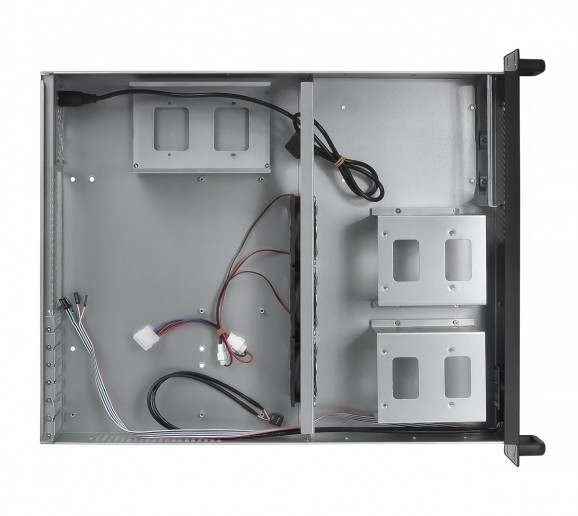 Cabeus CL-N239D Корпус cерверный 19" 2U, RM (ДxШxВ)мм: 550x430x88.8, 2x5.25"+5x3.5"HDD, без блока питания