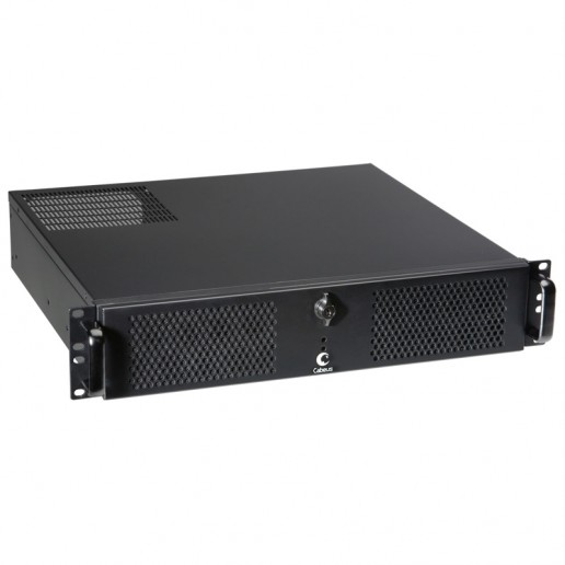 Cabeus CL-N239DS Корпус cерверный 19" 2U, RM (ДxШxВ)мм: 400x430x88.8, 2x5.25"+4x3.5"HDD, без блока питания