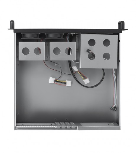 Cabeus CL-N239DS Корпус cерверный 19" 2U, RM (ДxШxВ)мм: 400x430x88.8, 2x5.25"+4x3.5"HDD, без блока питания