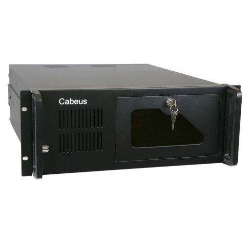 Cabeus CL-407L Корпус cерверный 19" 4U, RM (ДxШxВ)мм: 530x430x177, 3x5.25"+1x3.5"+8x3.5"HDD, без блока питания