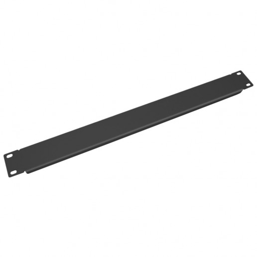 Cabeus SH-J019-1U-BK Заглушка (Фальш-Панель) 19" 1U, цвет черный (RAL 9004)