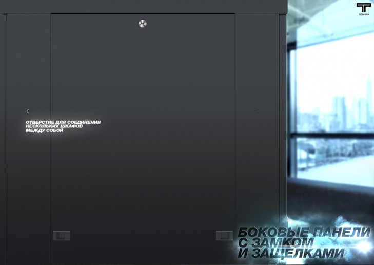 ТЕЛКОМ ТСМ-42.8.10-2ПП.9005М Шкаф напольный 42U 800x1000х1987мм (ШхГхВ) телекоммуникационный 19", передняя дверь перфорированная распашная 2-х створчатая - задняя дверь перфорированная, цвет черный (RAL9005М) (5 мест)