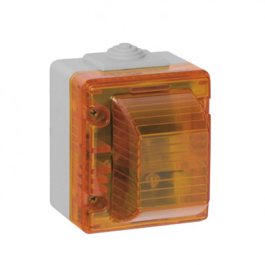 Efapel 48361 CBM Рассеиватель для сигнальной лампы (большая), белый/красный, Серия 48 WATERPROOF (IP 65) влагозащищенная