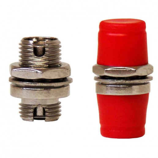 ТЕЛКОМ AD-FC/SM-D Оптическая розетка (адаптер) simplex FC/SM (для одномодового кабеля 9/125), корпус металл D-Type