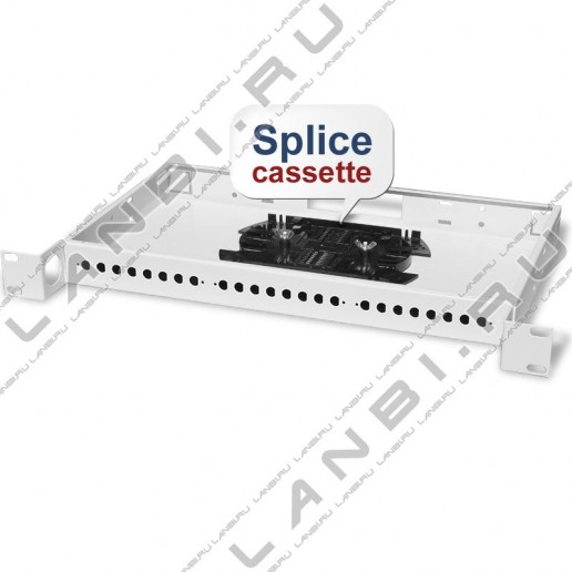 ТЕЛКОМ КС-24-1U-19-FC/ST Кросс оптический 19" стоечный на 24 порта FC/ST (сплайс кассета с крышкой - 1шт, сменные планки на 8 FC/ST - 3шт, без пигтейлов и проходных адаптеров, без КДЗС)