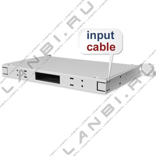 ТЕЛКОМ КС-24-1U-19-FC/ST Кросс оптический 19" стоечный на 24 порта FC/ST (сплайс кассета с крышкой - 1шт, сменные планки на 8 FC/ST - 3шт, без пигтейлов и проходных адаптеров, без КДЗС)