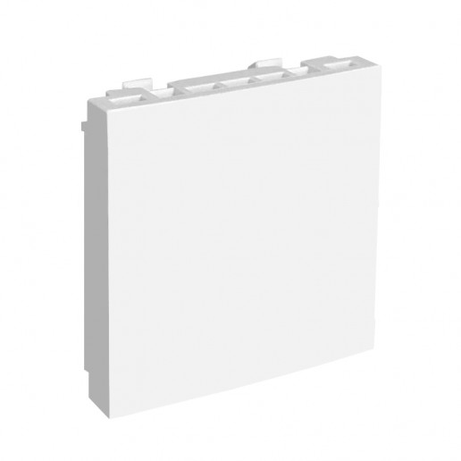 Efapel 45677 SBR Заглушка (45х45) под 2 модуля, белая