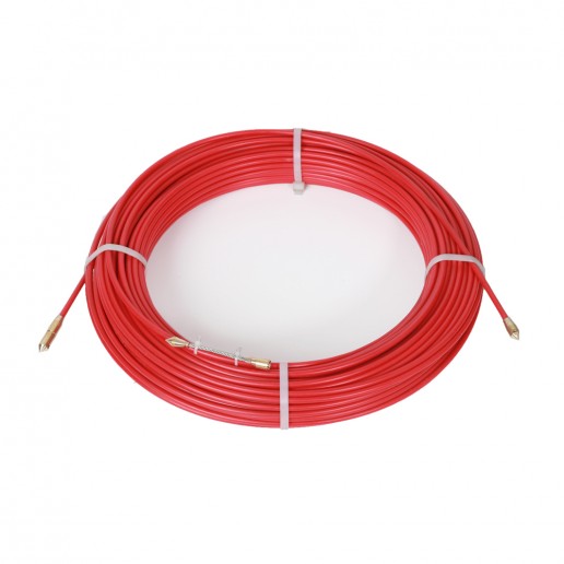 Cabeus Pull-B-6-50m Устройство для протяжки кабеля в стояках и трубах межэтажных конструкций мини УЗК в бухте, 50м (диаметр стеклопрутка 6 мм)